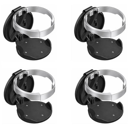 Universal Foldable Car Cup Holder with Hook, Space‑Saving Car Interior Storage Organizer for Drinks & Tumblers