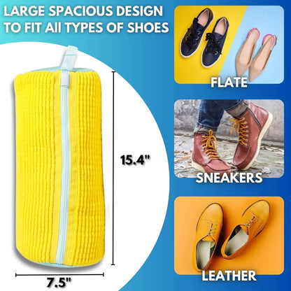 Laundry Shoe Washing Bag for WashingMachine - Protect Your Footwear during theWash Accessories shoe washing,MeshAccessory mesh laundry Grey #backtoschool