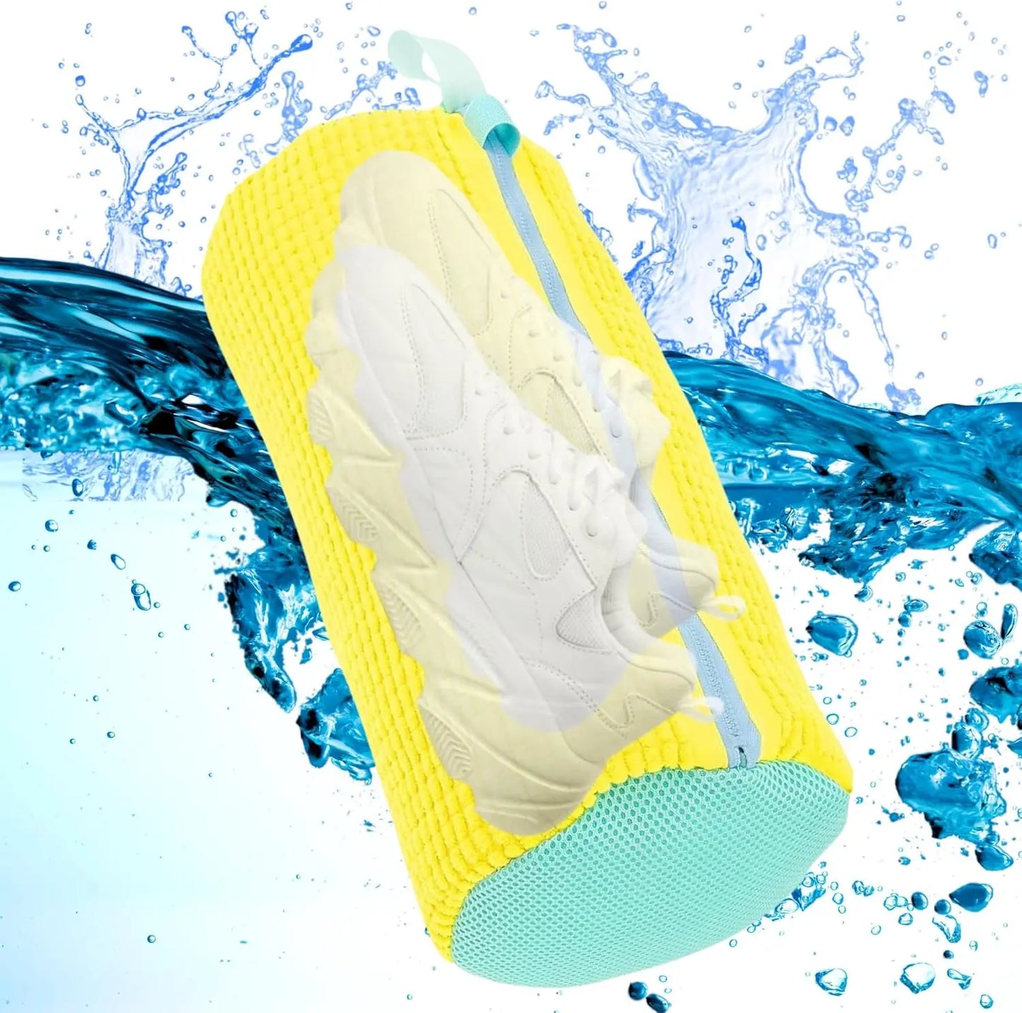 Laundry Shoe Washing Bag for WashingMachine - Protect Your Footwear during theWash Accessories shoe washing,MeshAccessory mesh laundry Grey #backtoschool