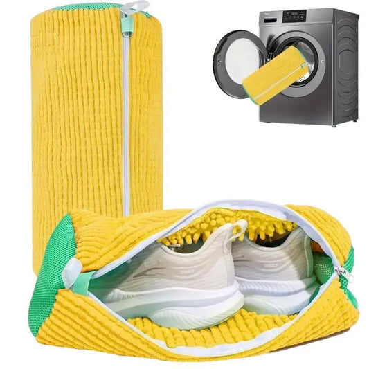 Laundry Shoe Washing Bag for WashingMachine - Protect Your Footwear during theWash Accessories shoe washing,MeshAccessory mesh laundry Grey #backtoschool