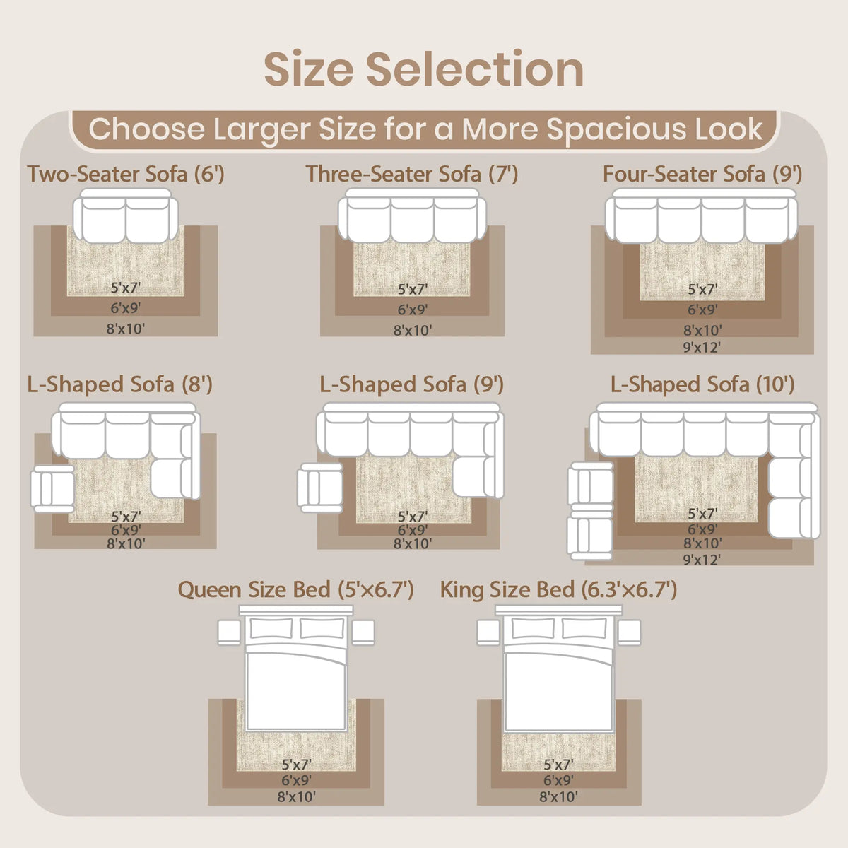 Geometric Washable Non‑Slip Area Rug, Stain Resistant Soft Rug for Home Living Room Decor