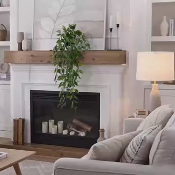 Artificial Indoor Hanging Eucalyptus Plants, 3pcs Faux Evergreen Potted Plants for Home, Bathroom, Room & Shelf Decor, Decorative Fake Plants, Artificial Plant Set, Faux Eucalyptus Greenery, Plastic Material #GLOBAL PICKS